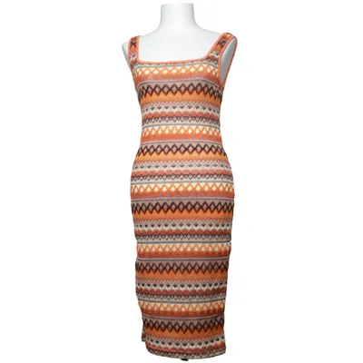 Långklänning (Orange, Brun, Beige) från Emery Rose