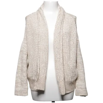 Kofta (Beige, Vit) från Mango Casual Sportswear Akryl, Bomull, Polyamid