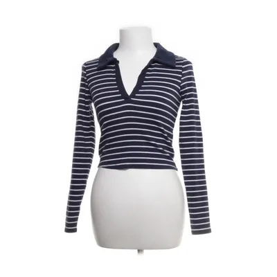 Crop top (Blå, Flerfärgad) från Abercrombie & Fitch Bomull, Elastan