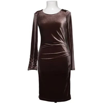 Cocktailklänning (Brun) från Kaffe Elastan, Polyester