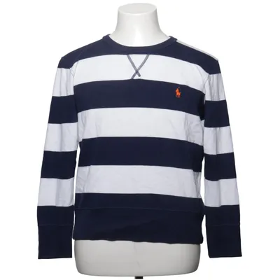 Sweatshirt (Blauw, Wit) van Ralph Lauren Katoen, Polyester, Viscose