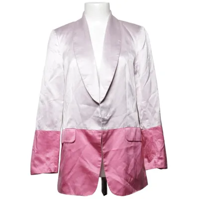 Kavaj (Rosa, Beige) från Calvin Klein Bomull, Silke