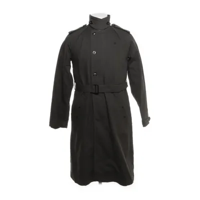 Trench coat (Green) from Raw Cotton, Viscose, Polyester, Polyurethane