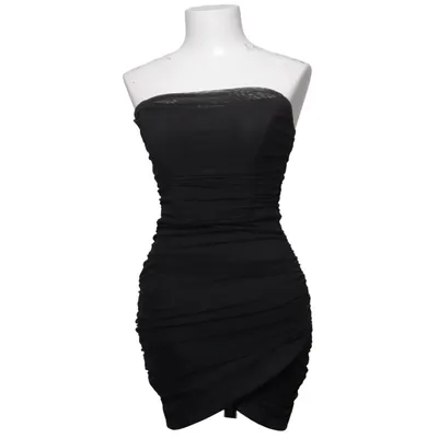 Cocktailjurk (Zwart) van Adika Elastaan, Polyester
