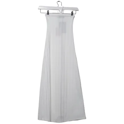 Halternek jurk (Wit) van PrettyLittleThing Katoen, Elastaan