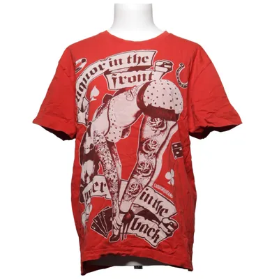T-shirt (Röd, Vit) från Liquor Brand