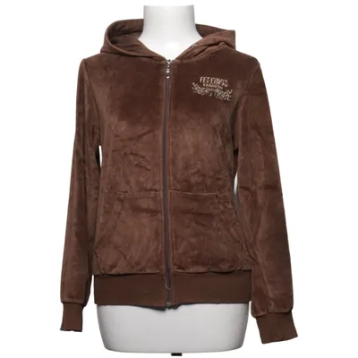 Sweat à capuche (Marron) de Feelings Coton, Polyester