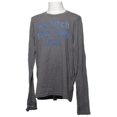 T-shirt à manches longues (Gris) de Abercrombie Kids Coton, Polyester