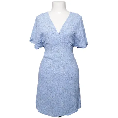 Klänning (Blå, Vit) från Mango Viskos