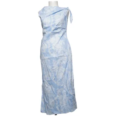 Maxi dress (Blue, White) from & Other Stories Elastane, Linen, Viscose