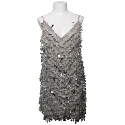 Cocktail dress (Silver, Beige) from ASOS Edition Polyester