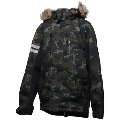 Skijacke (Grün, Schwarz, Braun) von Lindberg Polyamid, Polyester