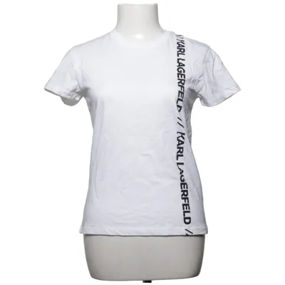 T-shirt (Vit) från Karl Lagerfeld Bomull