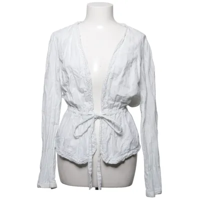 Blouse portefeuille (Blanc) de Gianini Coton