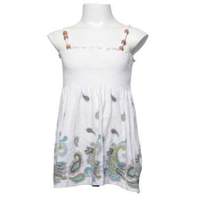 Robe (Blanc, Multicolore) de Fly Coton