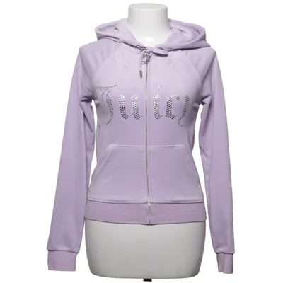 Hættetrøje (Lilla) fra Juicy Couture Elastan, Polyester