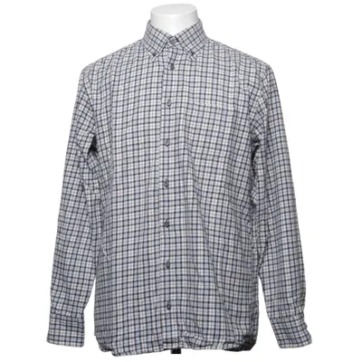 Flanellskjorta (Blå, Beige, Vit) från Oscar of Sweden Bomull, Ull