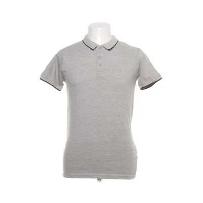 Polo shirt (Gray) from Solid Cotton, Polyester