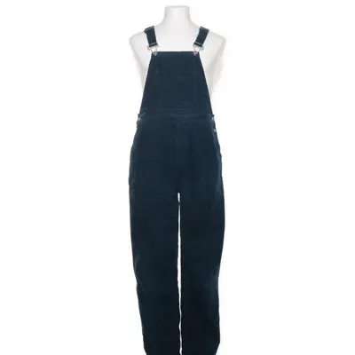 Hängselbyxor (Blå) från Don't Think Twice Bomull