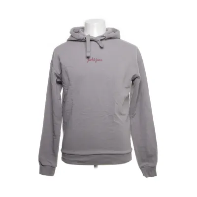 Hættetrøje (Grå, Rød) fra Jack & Jones Bomuld