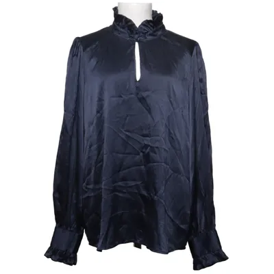 Blouse (Blauw) van Dea Kudibal Elastaan, Zijde