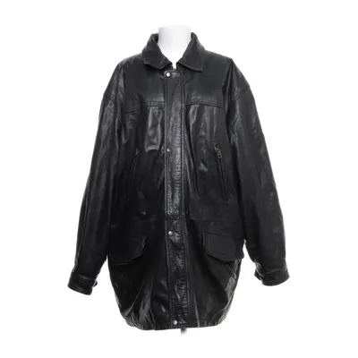 Leather jacket (Black) from Jofama