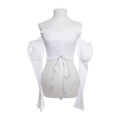 Crop top (Hvid) fra Chiquelle Polyester, Bomuld