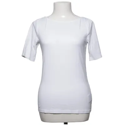 T-shirt (Vit) från Lauren Ralph Lauren Bomull, Elastan