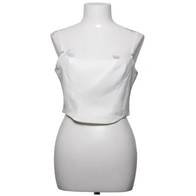 Crop top (White) from Club London Elastane, Polyester