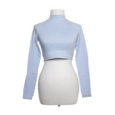 Crop Top (Blau) von Divided by H&M Elasthan, Baumwolle