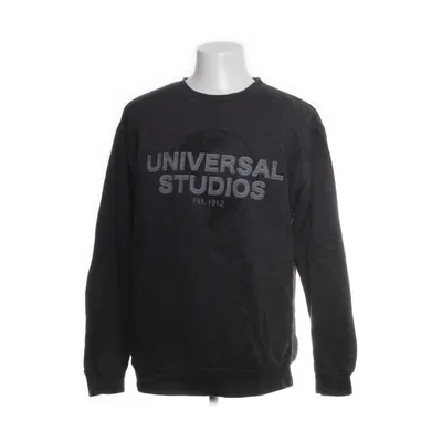 Collegetröja (Svart, Grå) från Universal Studios Bomull, Polyester