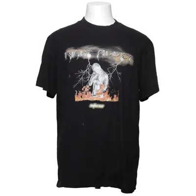 T-shirt (Zwart) van Night Addict Katoen