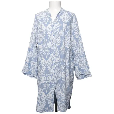Jurk (Blauw, Wit) van Rough & Rose Katoen