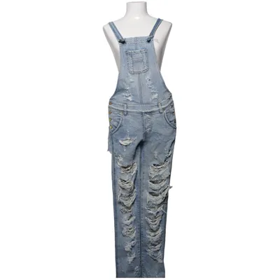 Dungarees (Blue) from Met Cotton, Elastane
