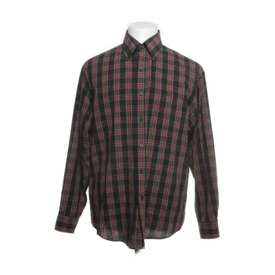 Overhemd (Rood, Zwart) Polyester, Katoen