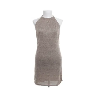 Halterneck-kjole (Beige, Flerfarvet) fra Nelly Elastan, Polyester