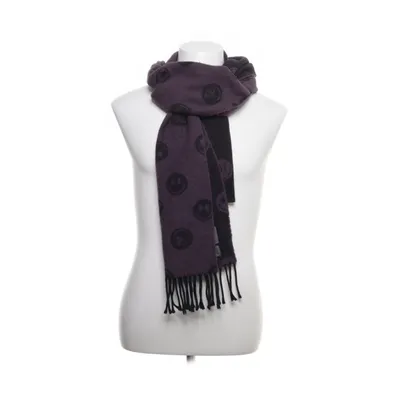 Scarf (Black, Purple) from Brixtol Textiles Cashmere