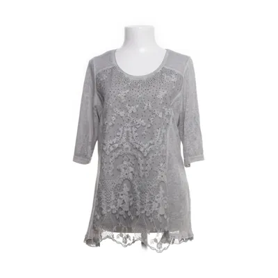 Tunic (Gray, White) from Body Needs Cotton, Polyester