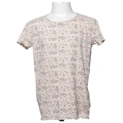 T-shirt (Beige, Multicolore) de Amy & Lucy Coton, Élasthane, Polyester