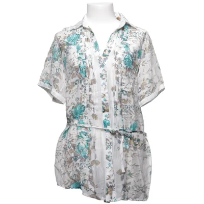 Chemise à manches courtes (Blanc, Multicolore) de Foglie Rosse