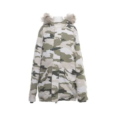 Parka (Flerfarvet) fra Abercrombie Kids Akryl, Kunstpels, Polyester
