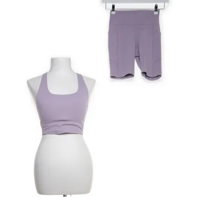 Trainingsset (Lila) van Uniqlo