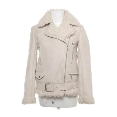 Shearlingjacka (Beige) från Zara Basic Outerwear Polyester