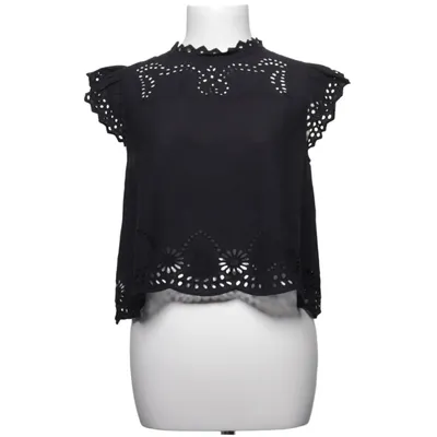 Top (Black) from Mango Casual Cotton