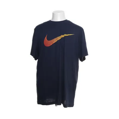 T-shirt (Blauw) van Nike Katoen, Polyester