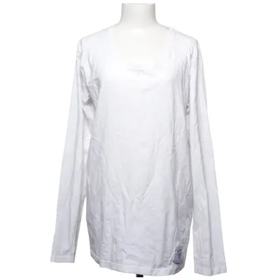 T-shirt à manches longues (Blanc) de Galagowear Coton