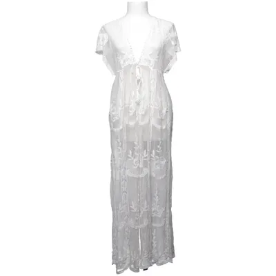 Strandkjole (Hvid) fra Reserved Bomuld, Polyester