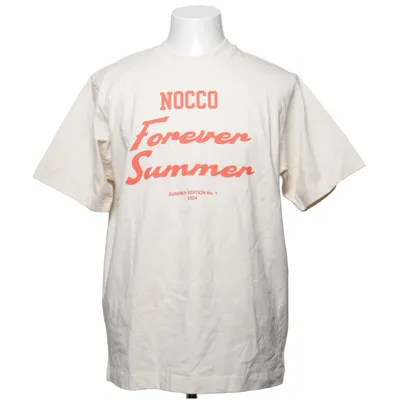 T-shirt (Beige, Röd) från Nocco Ekologisk bomull