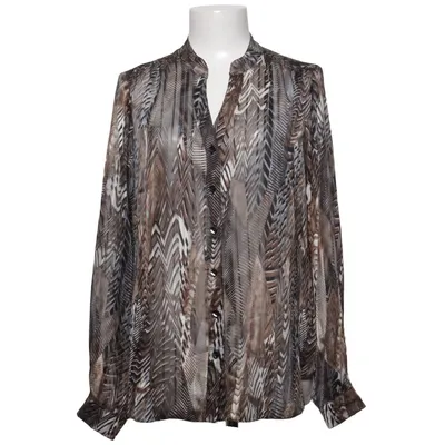 Bluse (Braun, Schwarz, Beige) von Roman