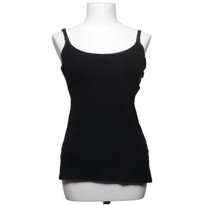 Débardeur (Noir) de H&M Mama Coton, Élasthane